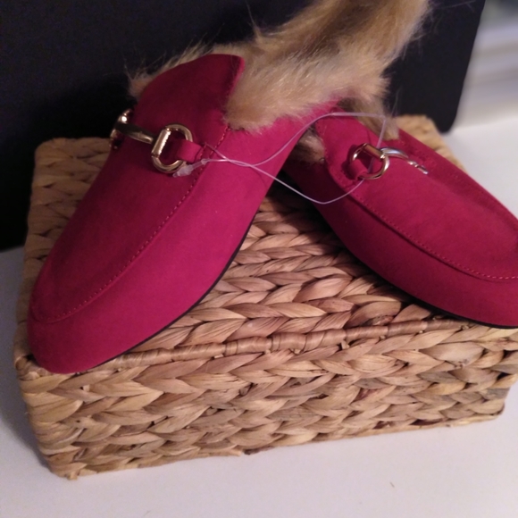 Slip Furry Mules - Picture 2 of 2